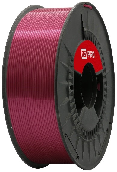 RS PRO 1.75 mm Pink PLA 3D Printer Filament, 1 kg