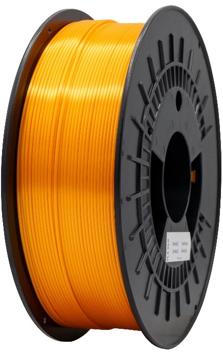 RS PRO 2.85 mm Orange PLA 3D Printer Filament, 1 kg