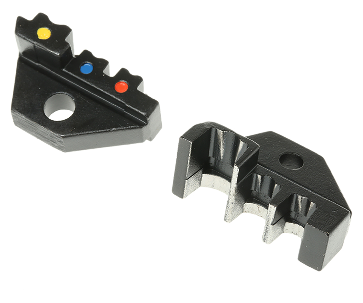 Pressmaster, KAA 0760 Crimp Die Set, Coaxial Type Crimp Die Black