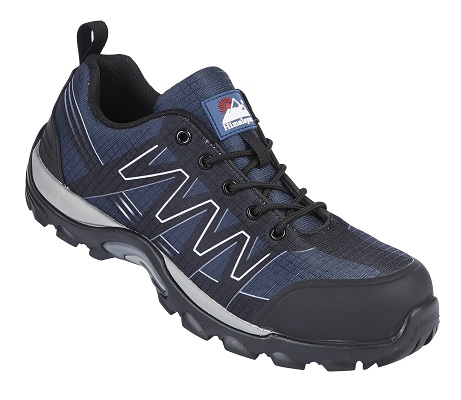 Himalayan 4300 Unisex Blue, Black Non-Metal Safety Trainer, UK 10, EU 44
