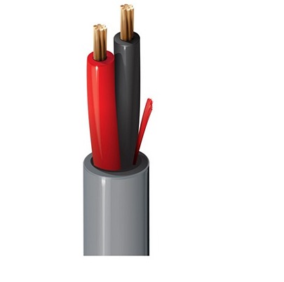 Belden 4300UE Series 2 Core, 18 AWG CSA Unscreened, 4 mm OD, 500 m, Grey
