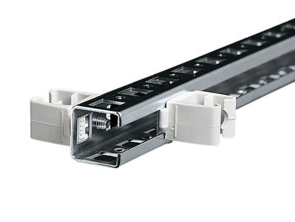 Rittal Polyamide Mounting Kit Cable Management Kit for Use with Cables and Conduits, 50 Rings