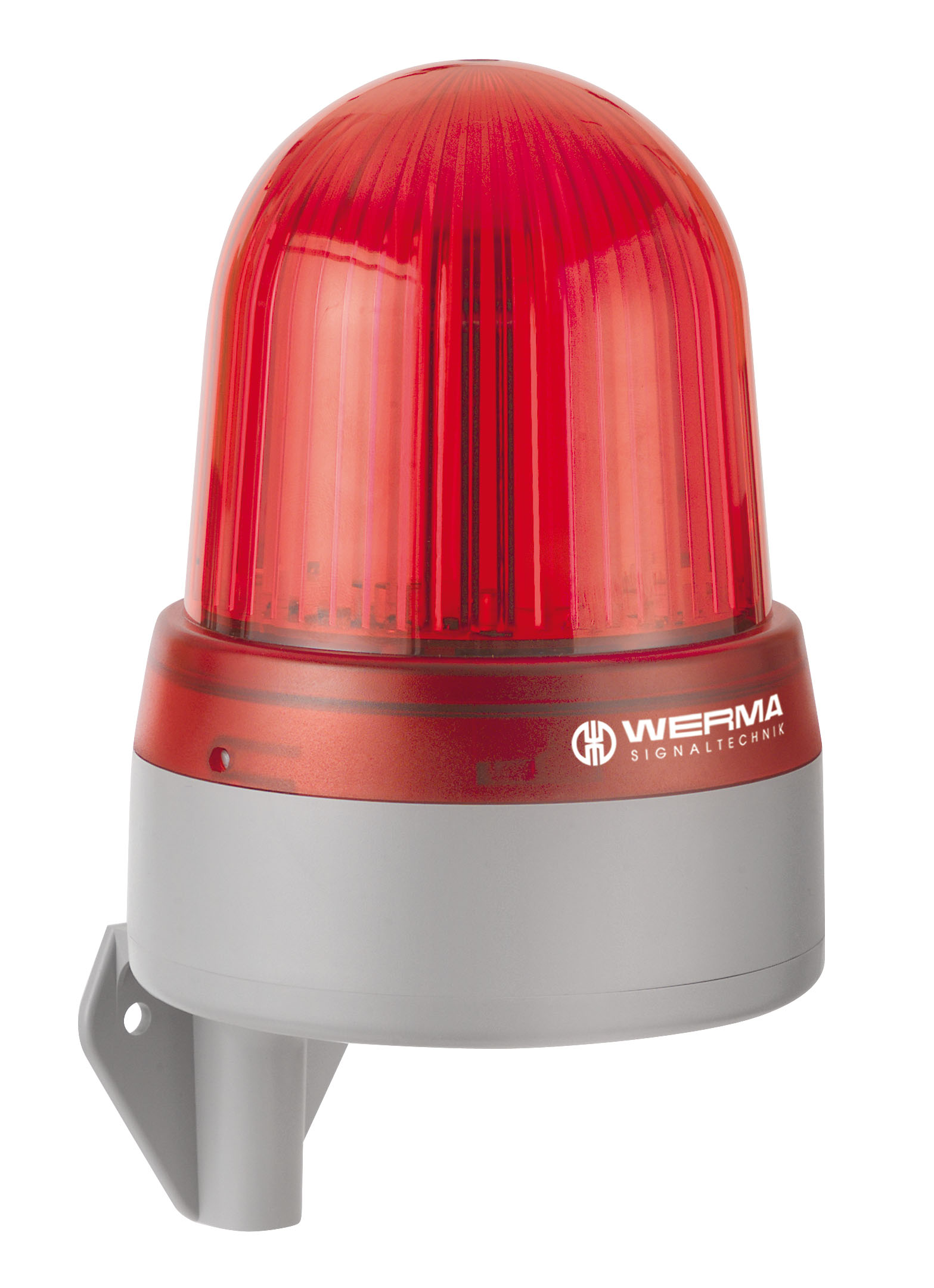 Werma 432 Series Red LED Beacon, IP65 24V ac/dc Wall 108 dB @ 1m