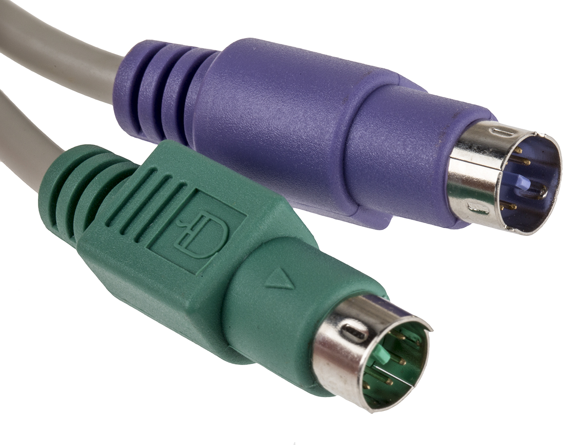 432-6249 RS PRO Male VGA to Male PS2 x 2 KVM Cable