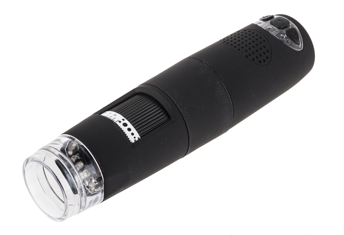 RS PRO Wi-Fi  Digital Microscope, 1280 x 1024 pixels, 5 → 200X Magnification