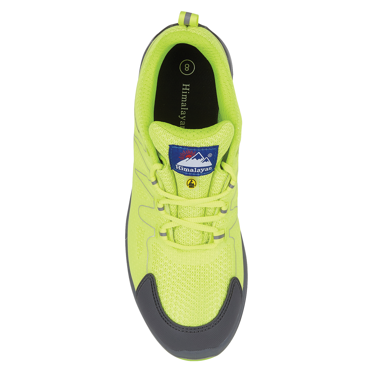 4332lm080 Himalayan 4332 Unisex Yellow Non-Metallic Safety Trainer, UK 8, EU 42