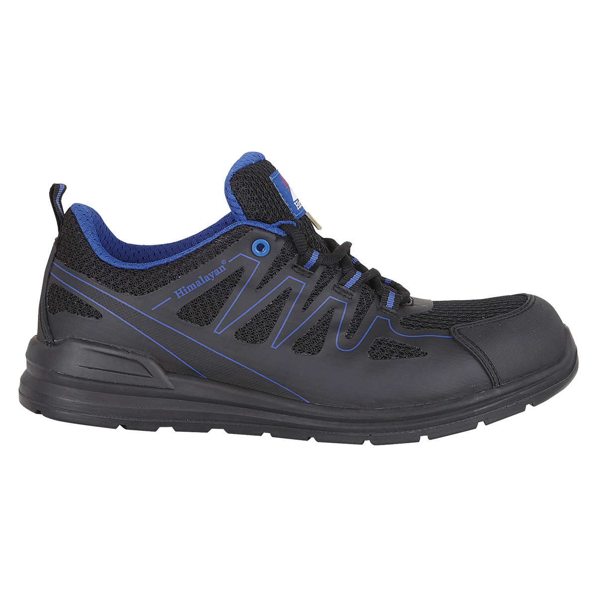 4333bk100 Himalayan 4333 Unisex Black Non-Metallic Safety Trainer, UK 10, EU 44