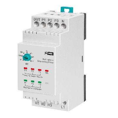 RS PRO Level Controller -, DIN Rail 3 220V-Rated Relay
