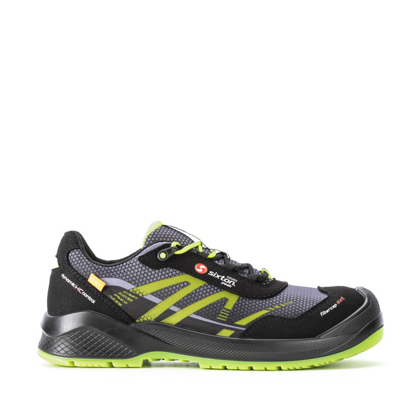 Sixton TEMPRA Unisex Black, Green Composite Shoes, UK 7, EU 41