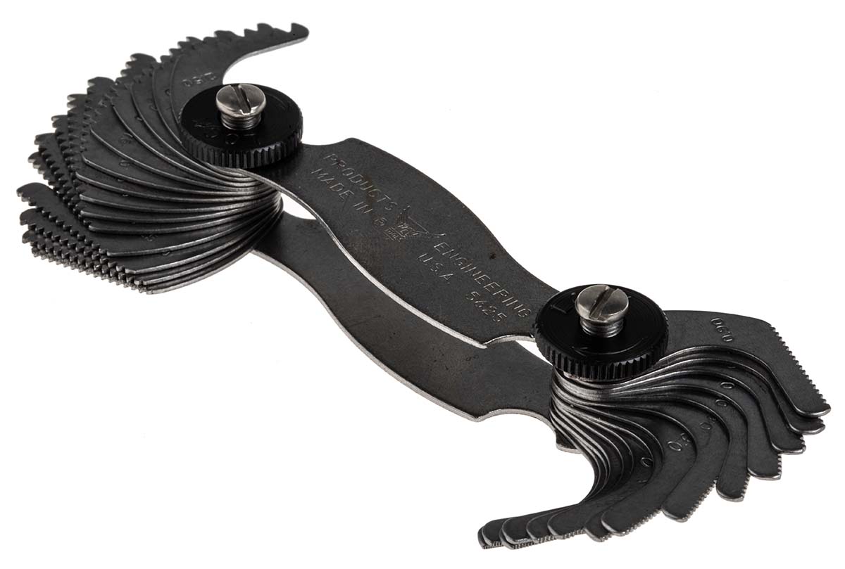 683-0737 RS PRO, 28 Blades Thread Pitch Gauge, Metric thread type