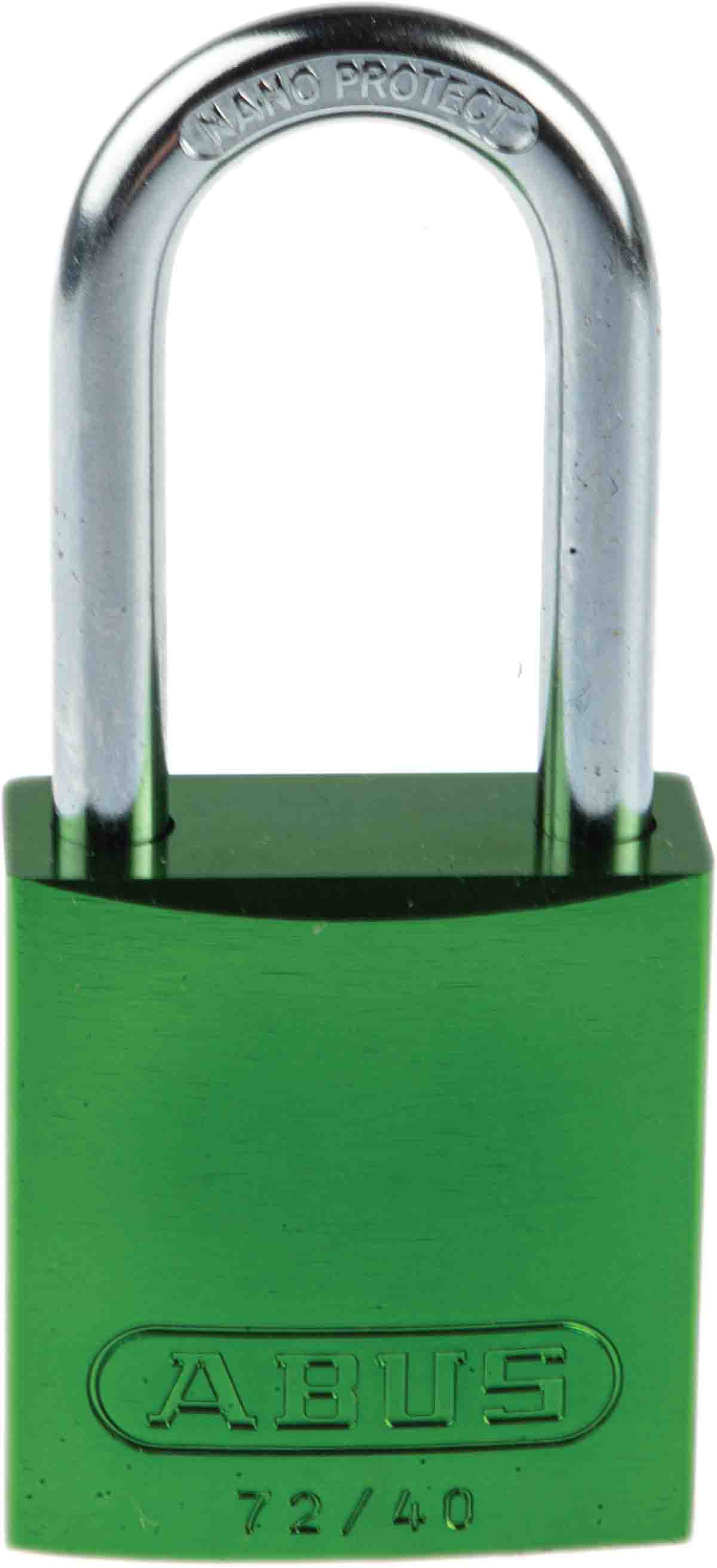 ABUS Key Aluminium, Steel Safety Padlock Weatherproof, 6.5 mm Shackle, 39 mm Body
