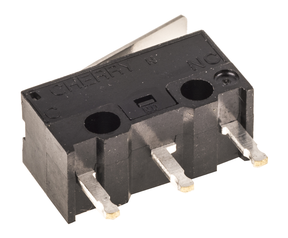 dg13-b1la ZF Hinge Lever Micro Switch, PCB Terminal, 3 A @ 125 V ac, SPDT