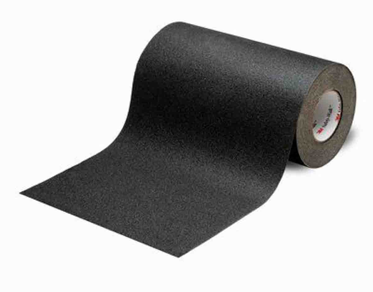 3M Safety-Walk 600 Serie Black 18.3m Anti-slip Hazard Tape, 1.17mm Thickness