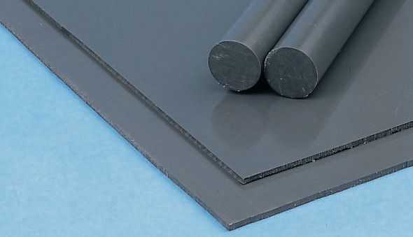 RS PRO Grey Plastic Plastic Sheet, 1 m x 500mm x 1 mm