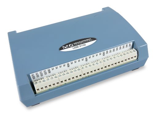 Digilent MCC USB-3114 Data Acquisition, 16 Channel(s), USB, 100sps, 16 bits