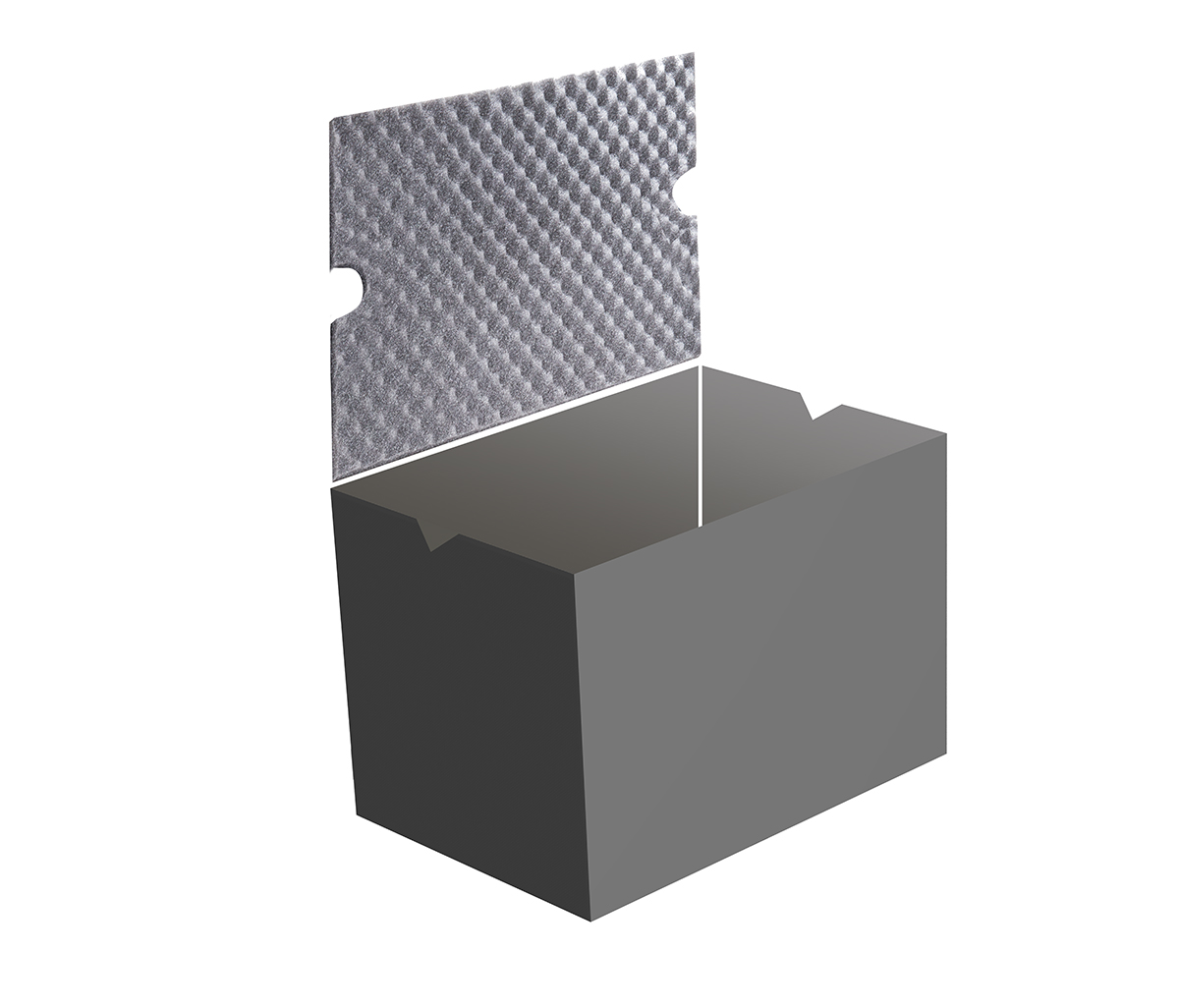 43864 Zarges K470 Rectangular Foam Insert, For Use With K450 Case Model 40722, K470 Case Model 40678