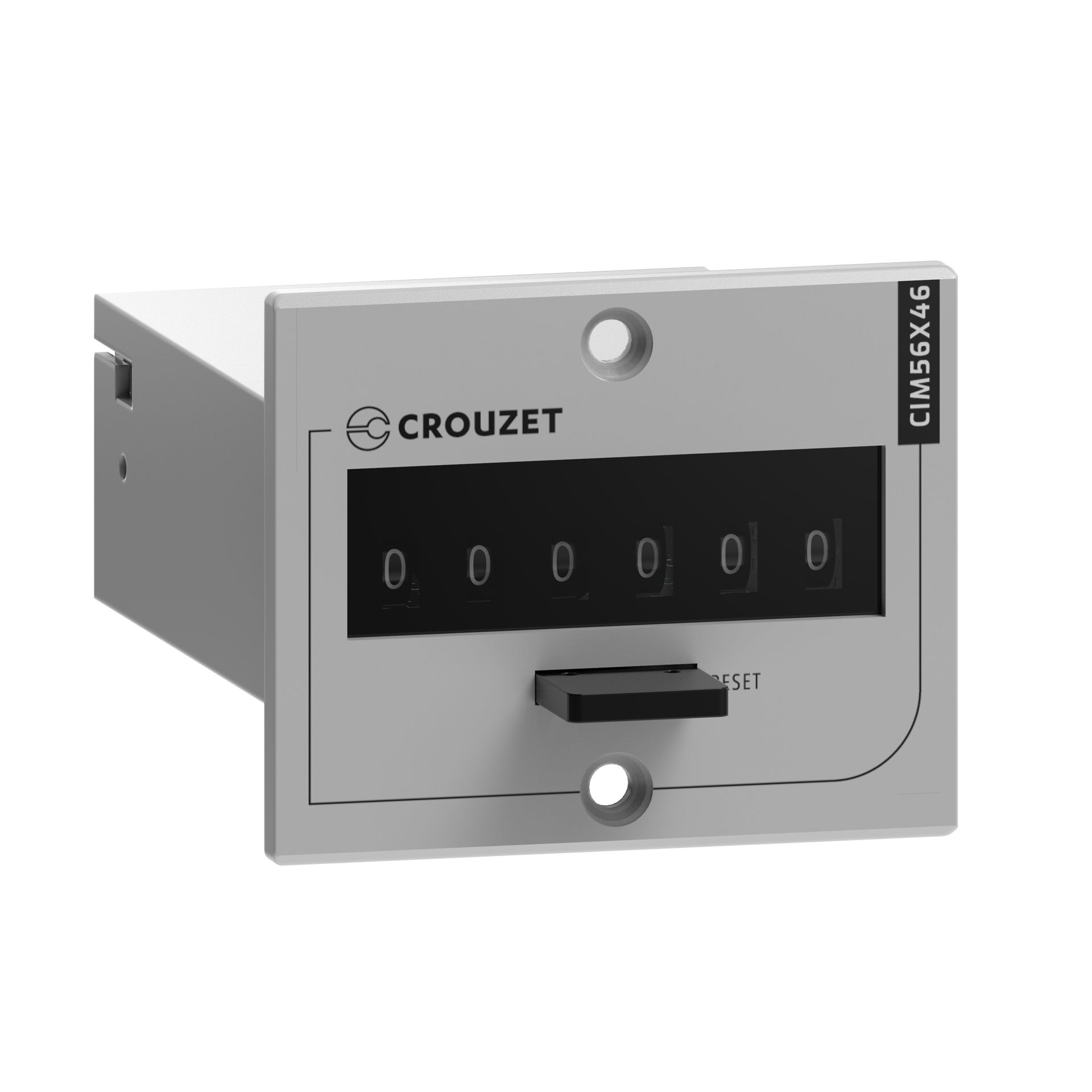 Crouzet CIM Impulse Counter, 6 Digit Mechanical, 24 V ac