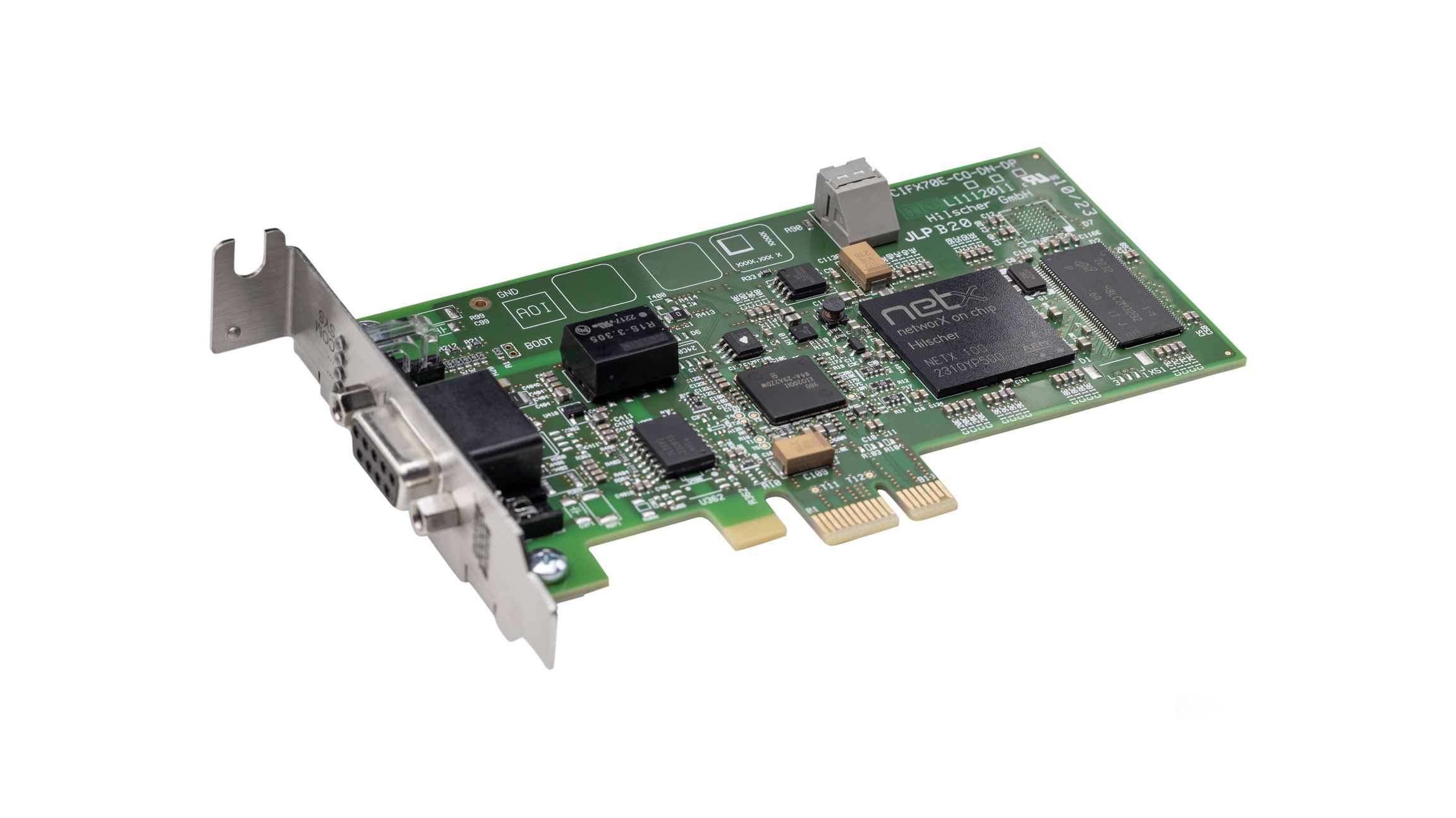 cifx-70e-dpml Hilscher 1 Low Profile PCI Express D-sub, 9 Pin Serial Card