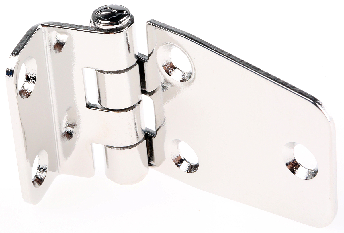 ROCA Stainless Steel Hatch with a Fixed Pin, Screw Fixing, 37 mm x 67.5 mm x 2 mm