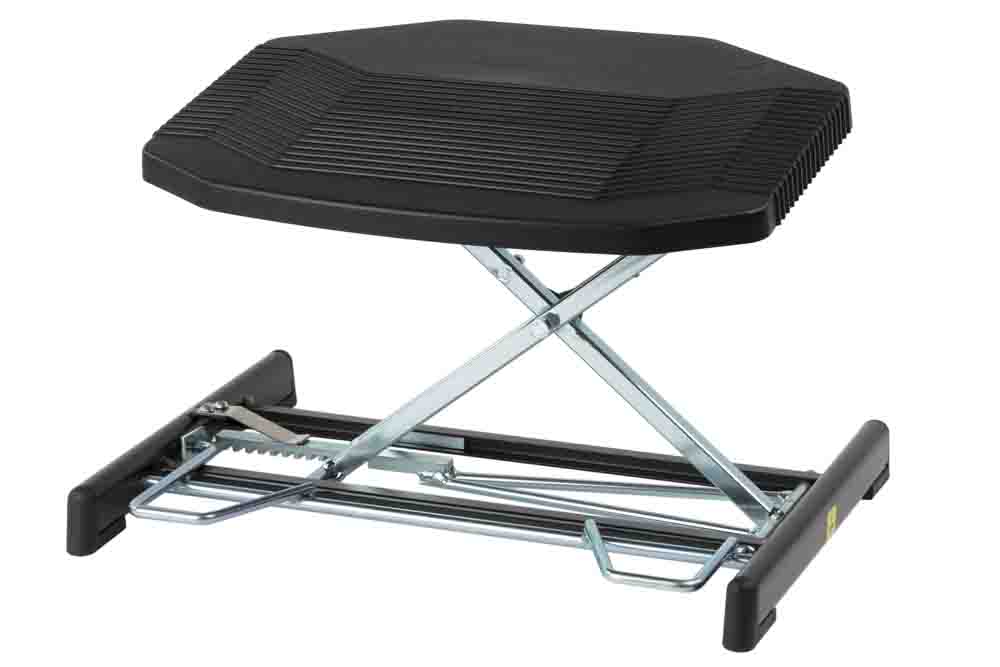 EUROSTAT Tilt Adjustable Foot Rest, 420 mm Height, 320mm Width, 6.8 kg