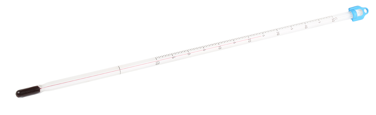 Brannan Immersion Glass Thermometer, 50 °C max