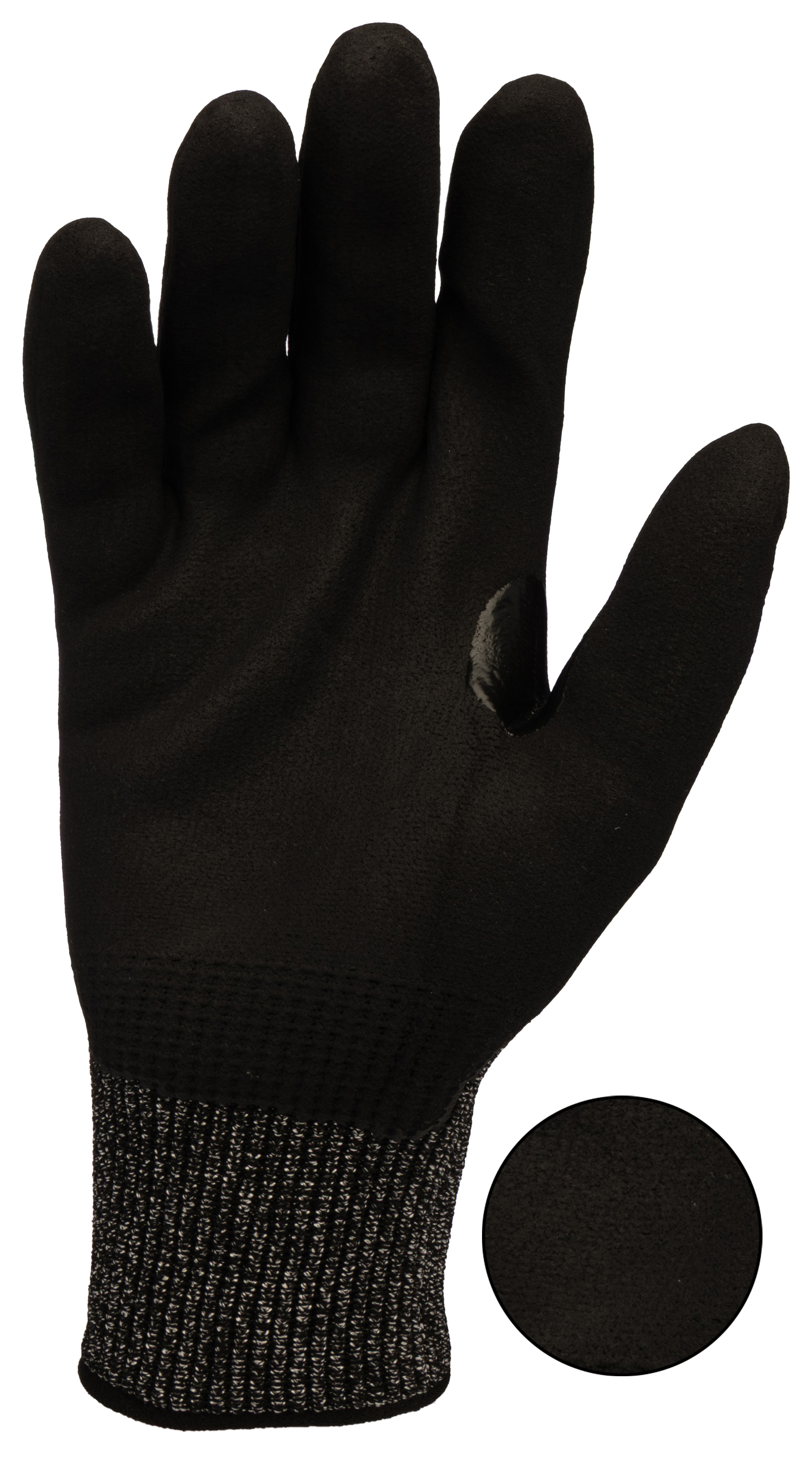 44-5745-11 ATG Black Stainless Steel, Tungsten, Nylon, Polyester Work Gloves Cut Resistant