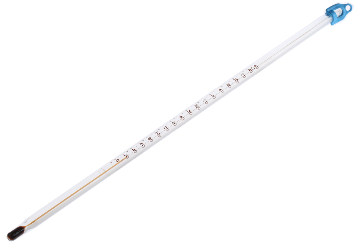 Brannan Immersion Glass Thermometer, 360 °C max