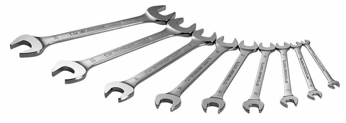 Facom 8-Piece Spanner Set, 8 x 9 to 22 x 24 mm