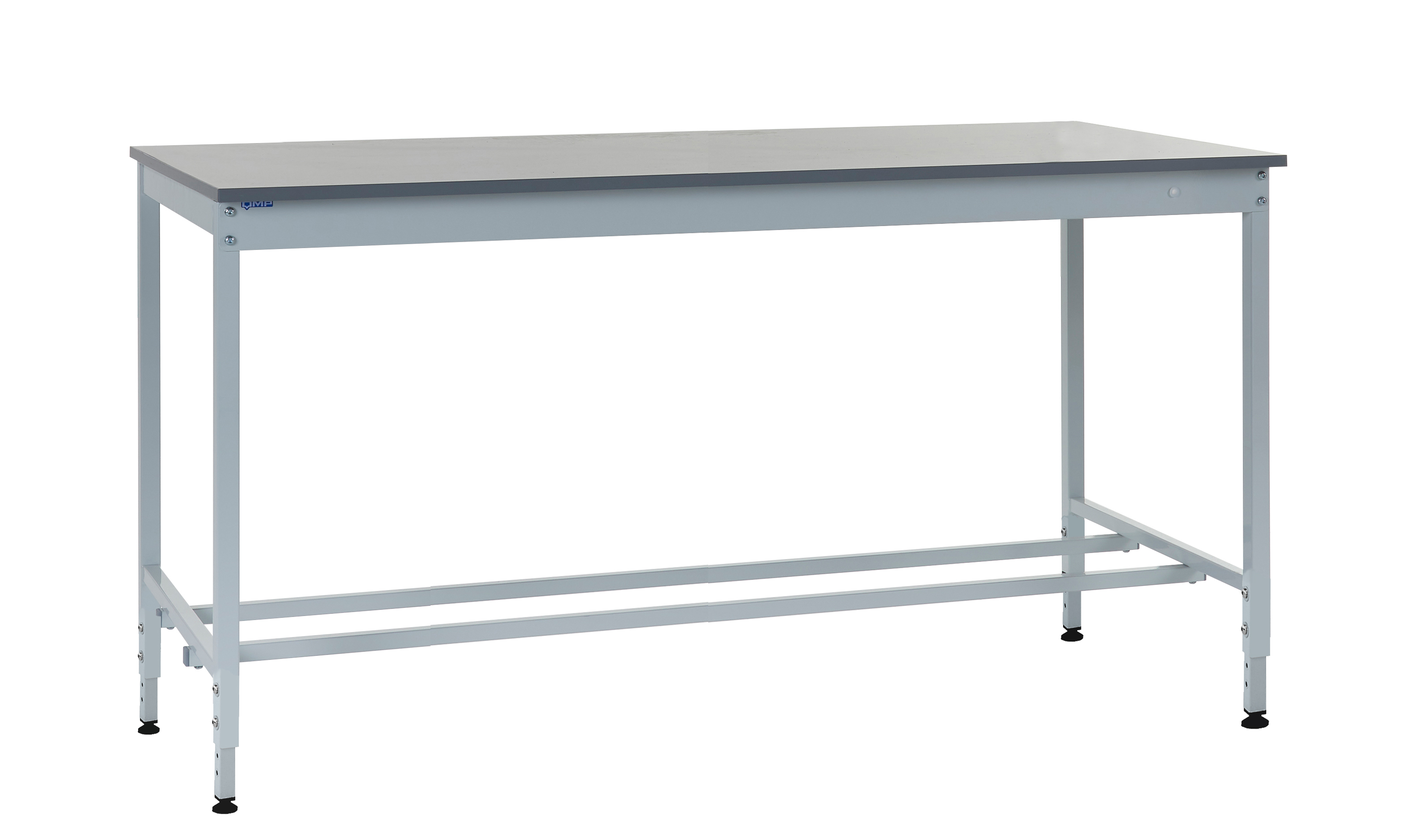 RS PRO Steel Workbench, 300kg Max Load Adjustable Height, 840 mm x 1800mm x 900 mm