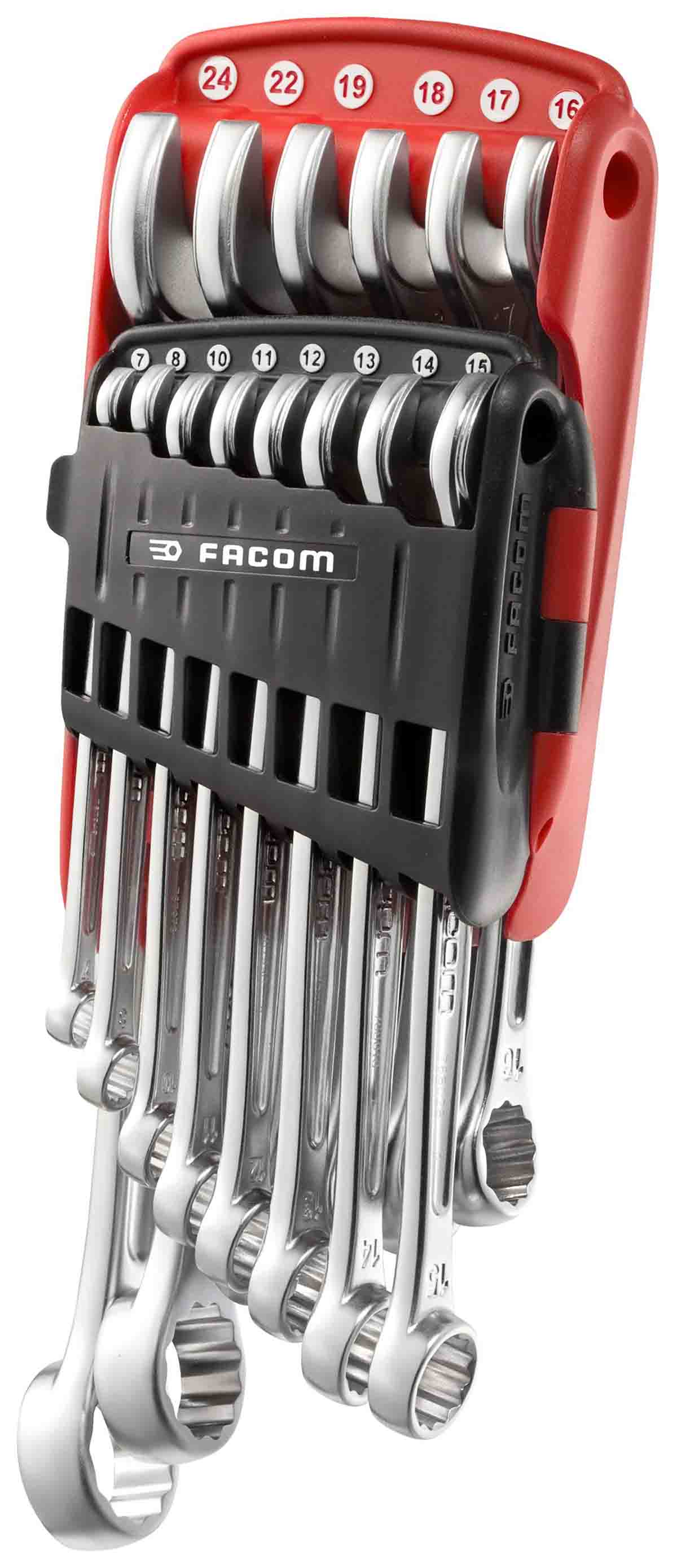 Facom 14-Piece Spanner Set, 7 to 19 mm