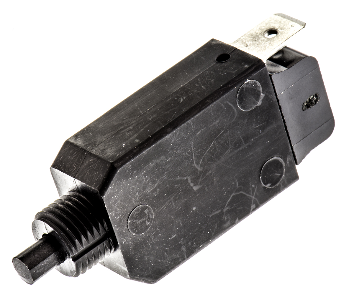 Schurter T11 T11 Thermal Circuit Breaker - 1-Pole, Panel, 2A Current Rating, 6.5 A, 240V ac, 48 V dc