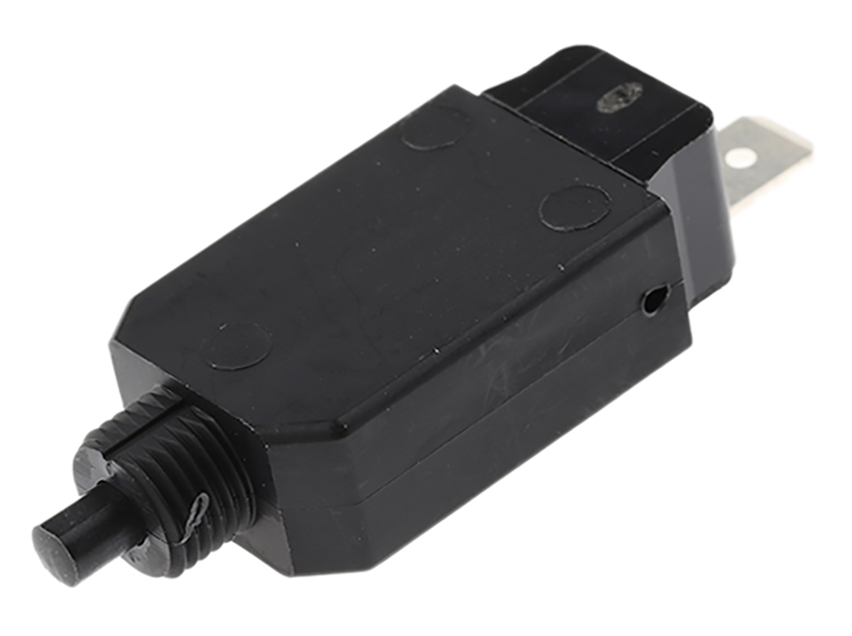 44000052 Schurter T11 T11 Thermal Circuit Breaker - 1-Pole, Panel, 12A Current Rating, 6.5 A, 240V ac, 48 V dc