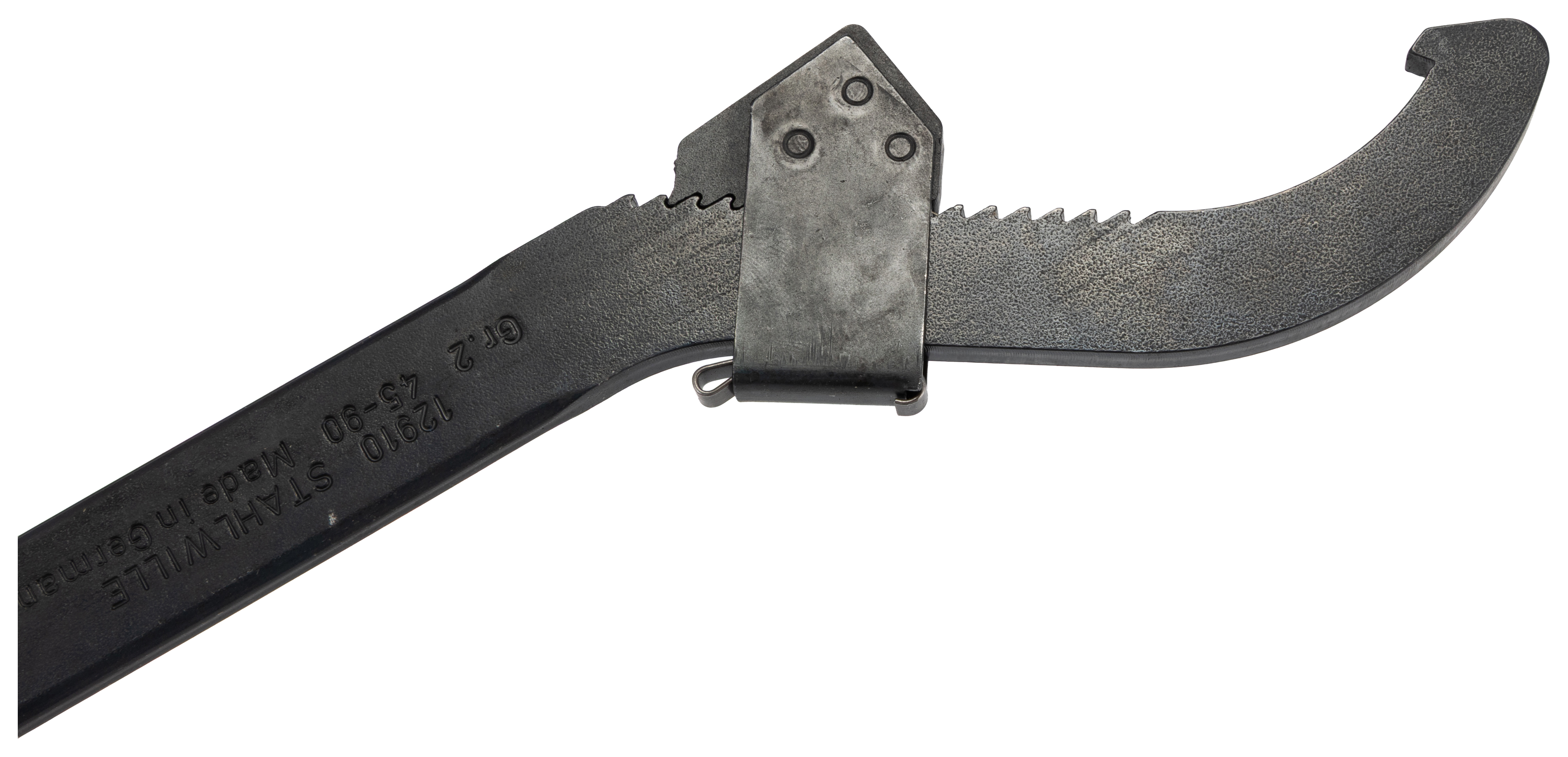 44010002 STAHLWILLE  90 mm Hook Spanner 245mm Chrome Steel