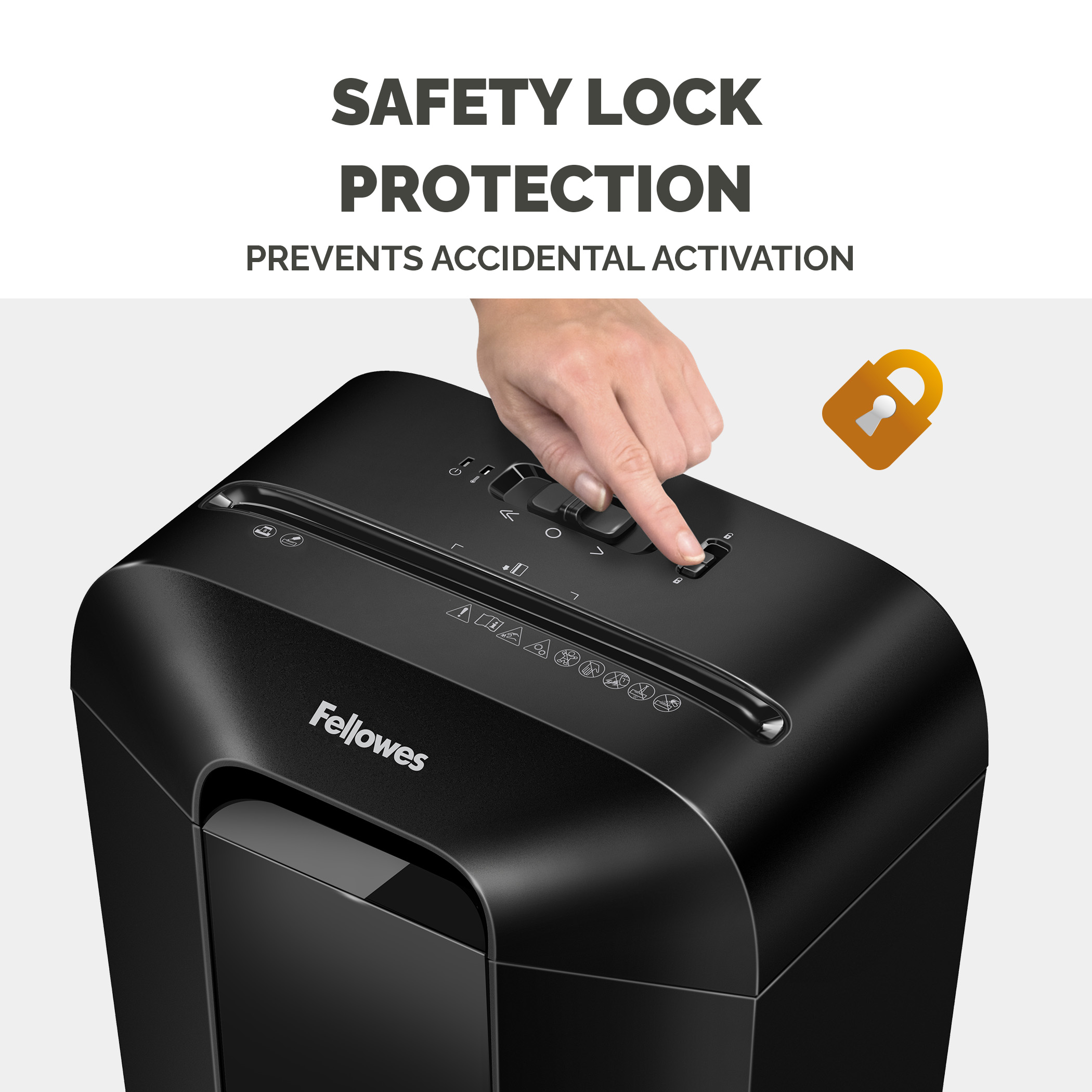 4401501 Fellowes Powershred, Powershred LX45 Powershred LX45 17 L Cross Shredder