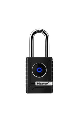 Master Lock Bluetooth Smart Padlock Weatherproof, 9 mm Shackle, 56 mm Body
