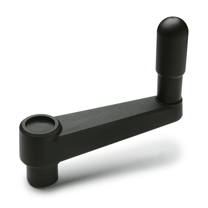 Elesa Fibreglass Reinforced Polyamide Crank Handle 44053 50 mm Radius