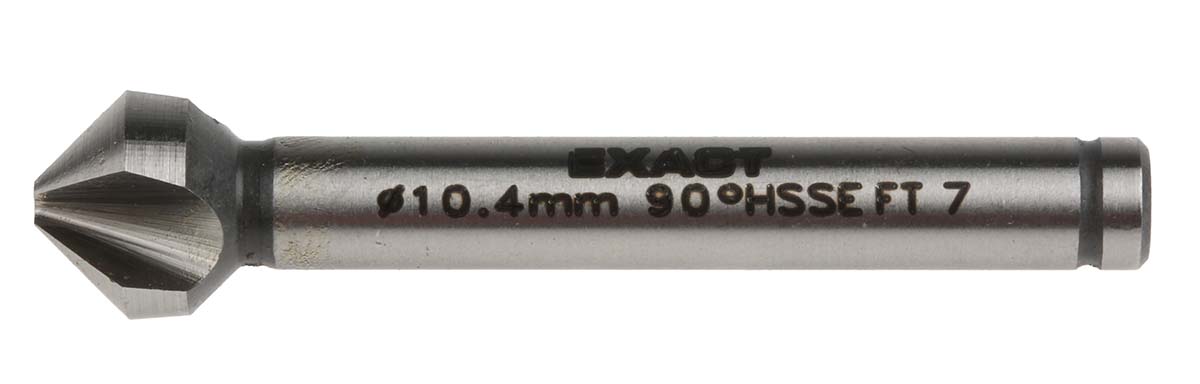 4405713 EXACT Drill Bit, 10.4 mm Head, 3 Flute(s), 90 °, 1 Piece(s)