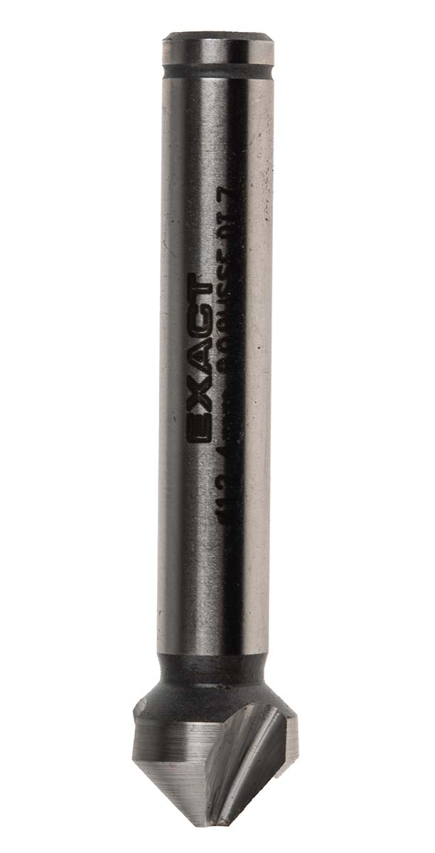 EXACT High Speed Steel-E Drill Bit, 12.4 mm Head, 3 Flute(s), 90 °, 1 Piece(s)