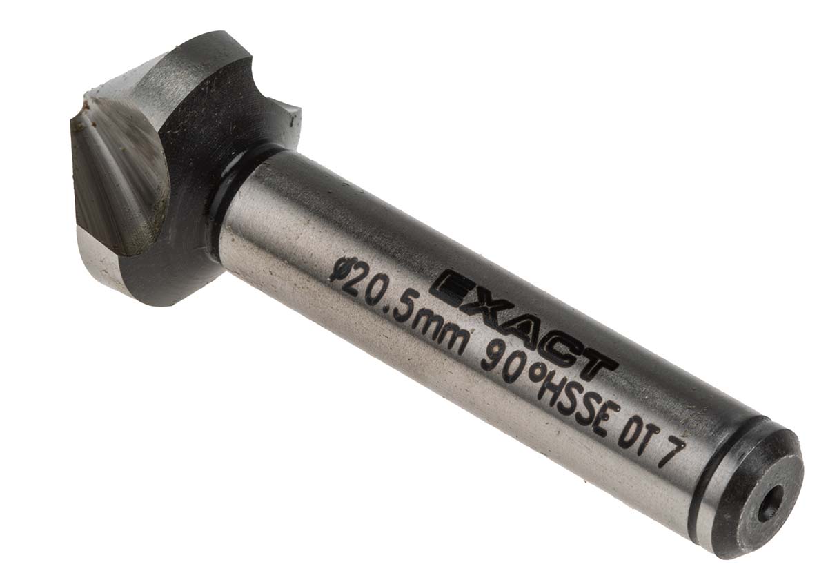 4405720 EXACT High Speed Steel-E Drill Bit, 20.5 mm Head, 3 Flute(s), 90 °, 1 Piece(s)