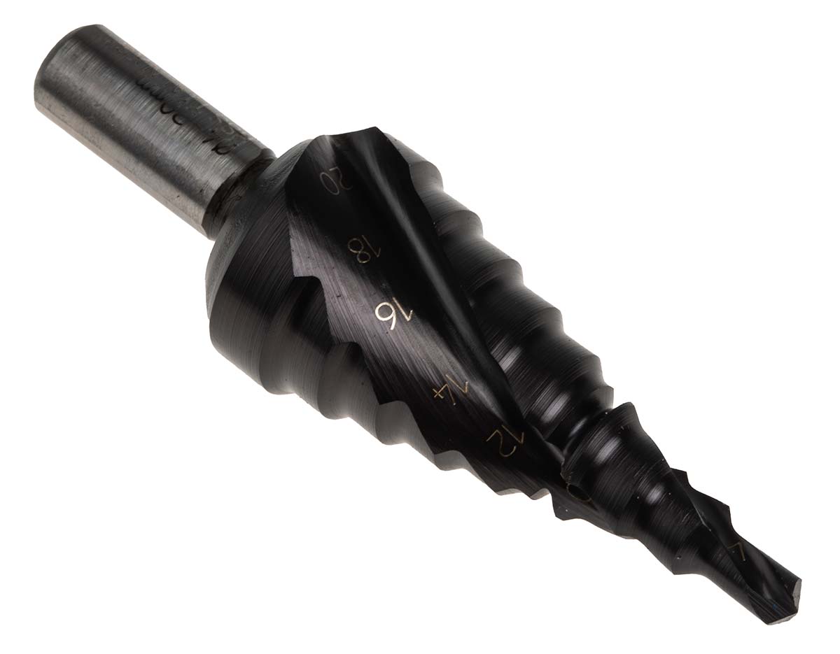 4407022 EXACT High Speed Steel 4 to 12 mm Drill Bit, Hex