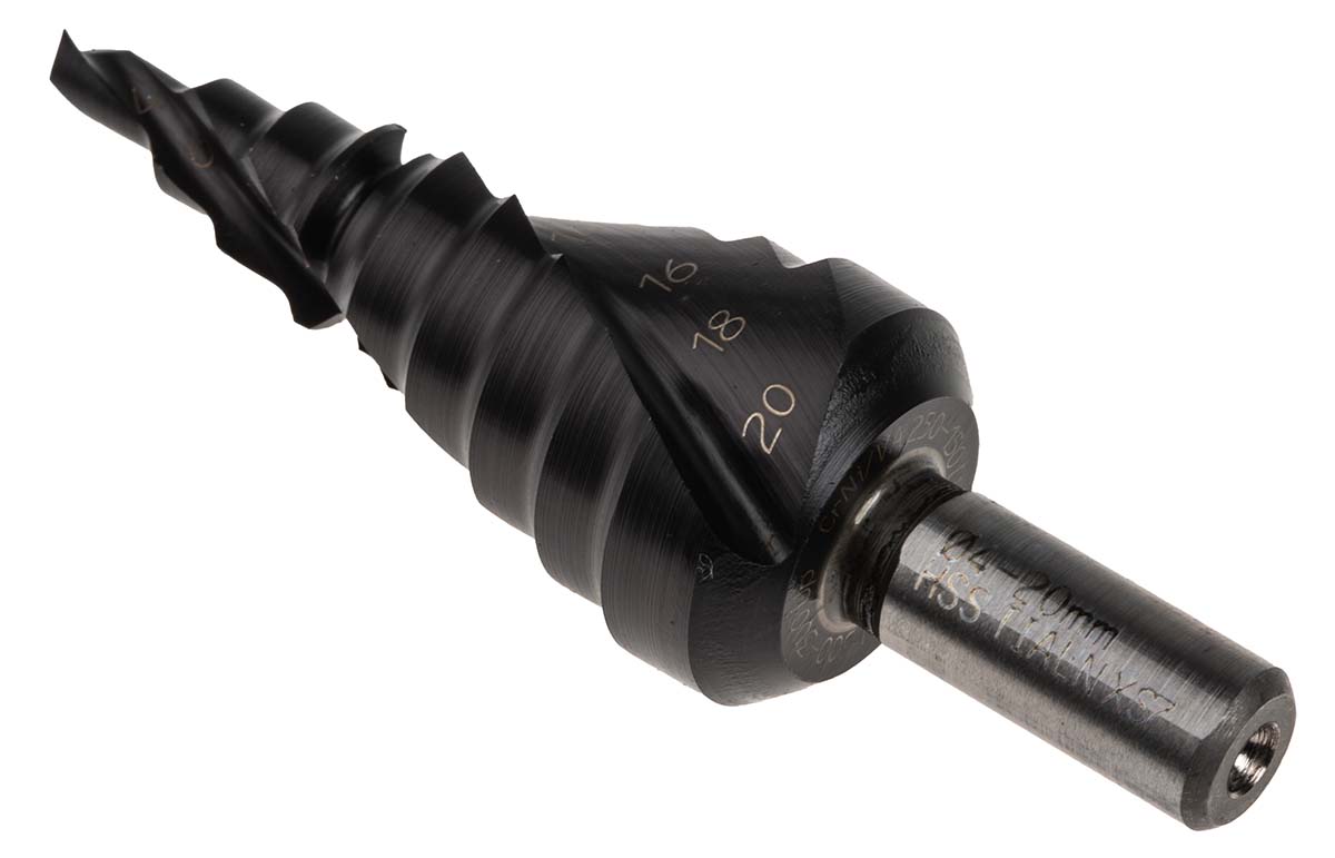 4407022 EXACT High Speed Steel 4 to 12 mm Drill Bit, Hex