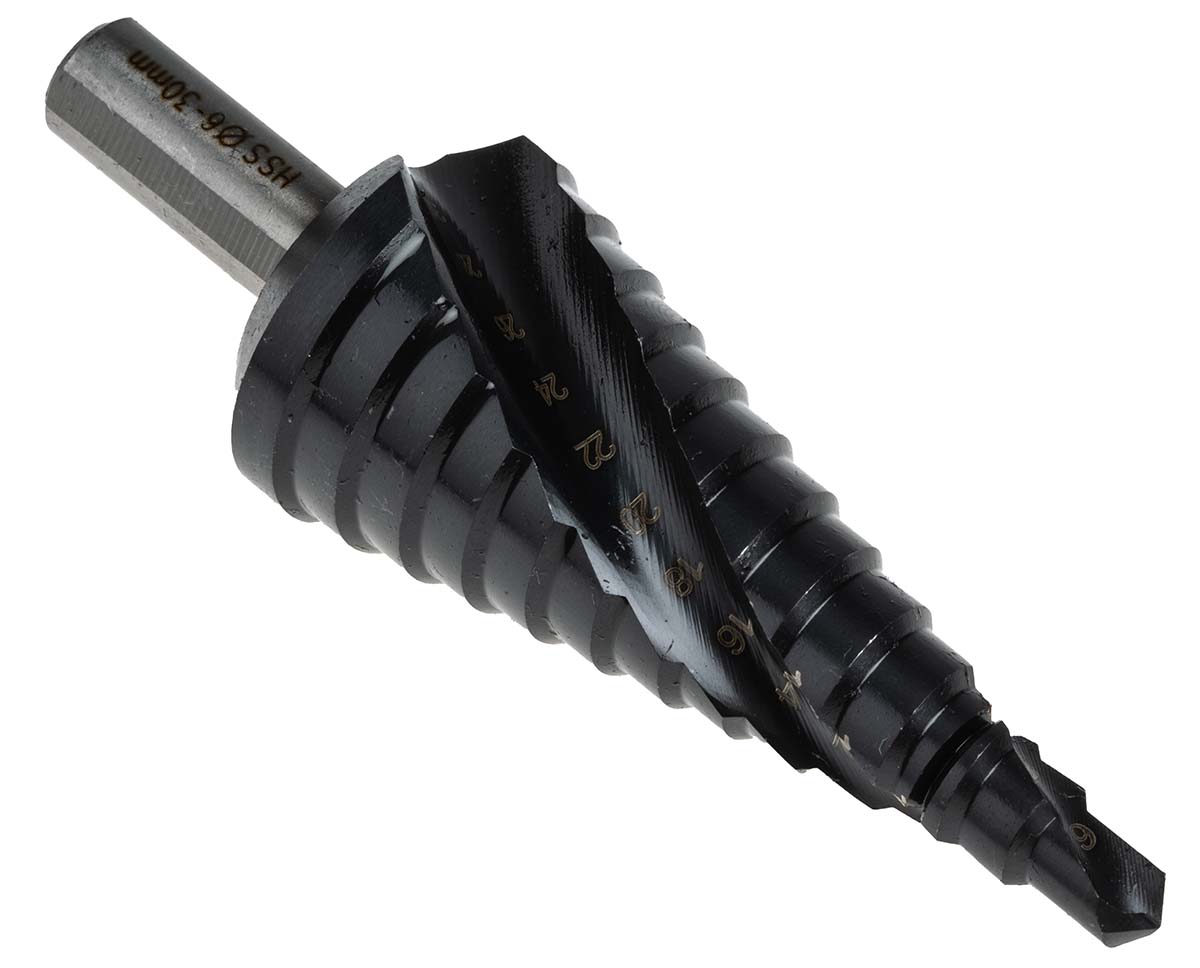 4407023 EXACT High Speed Steel 4 to 12 mm Drill Bit, Hex