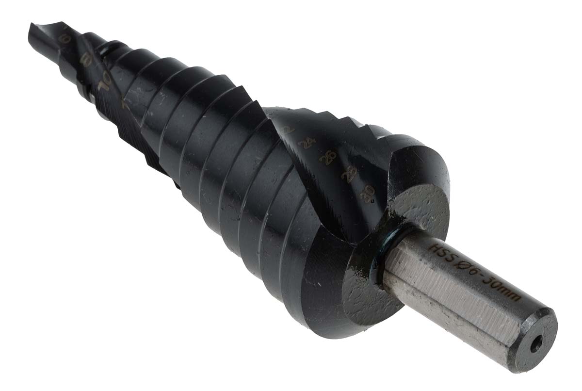 4407023 EXACT High Speed Steel 4 to 12 mm Drill Bit, Hex