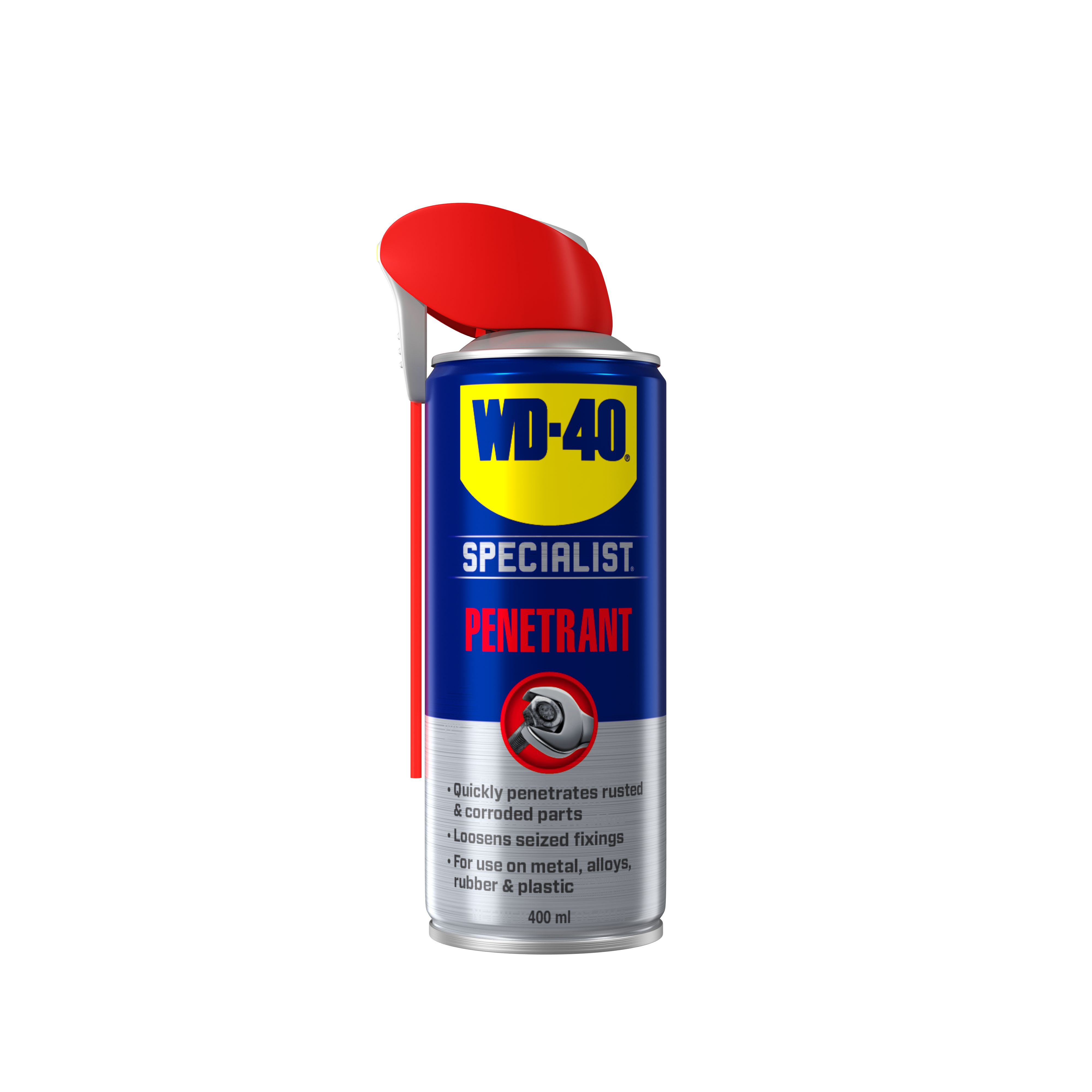 WD-40 Fast Release Penetrant Lubricant Multi-Purpose 400 ml Aerosol