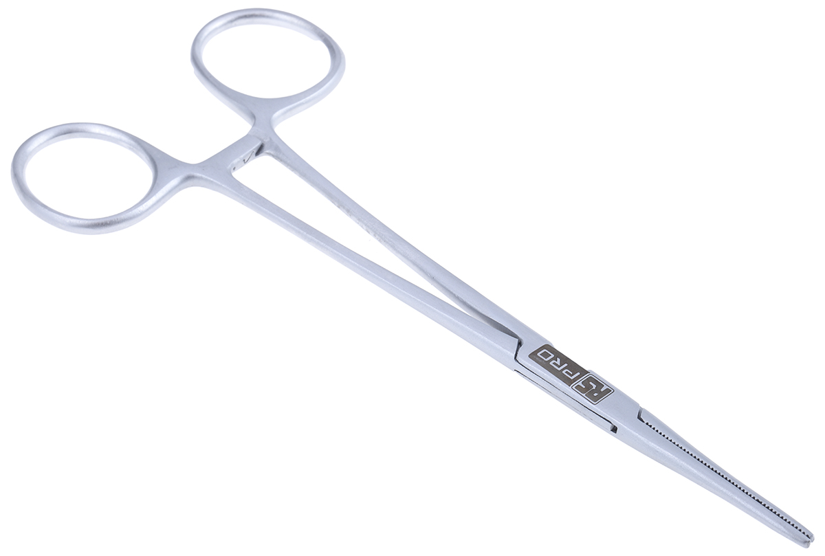 444-4088 RS PRO 160 mm Stainless Steel Clamp Scissor