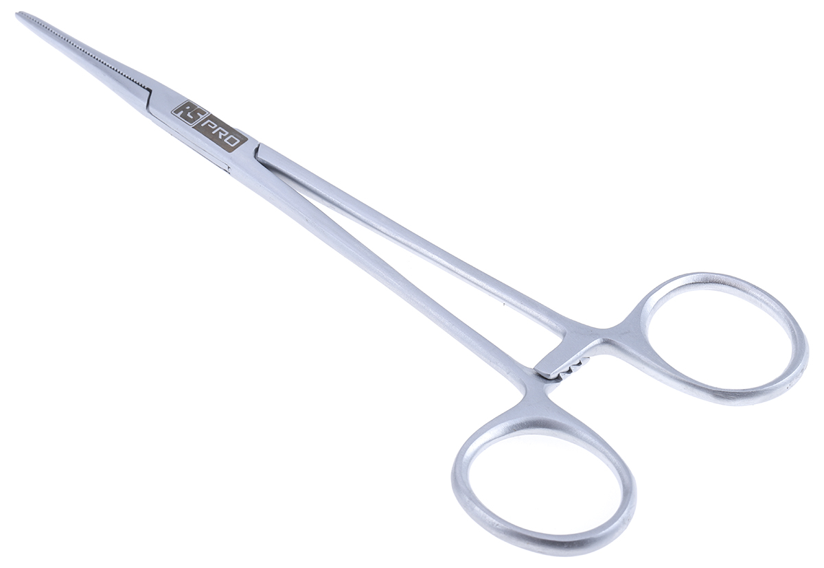 444-4088 RS PRO 160 mm Stainless Steel Clamp Scissor