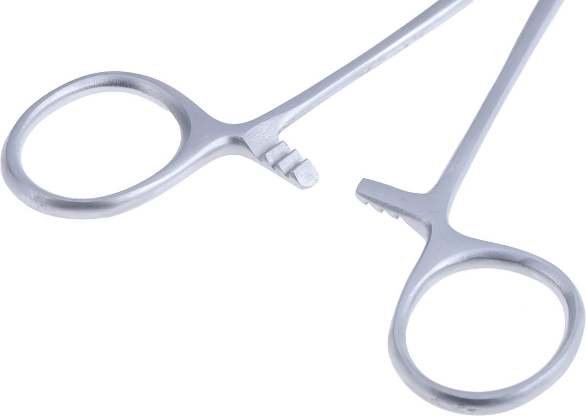 444-4088 RS PRO 160 mm Stainless Steel Clamp Scissor