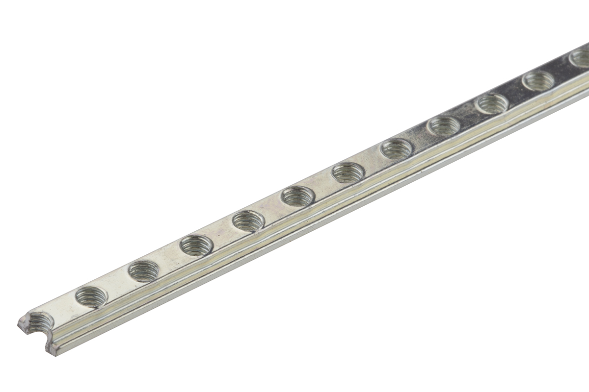 RS PRO KM6-II Series Steel Tapped Strip