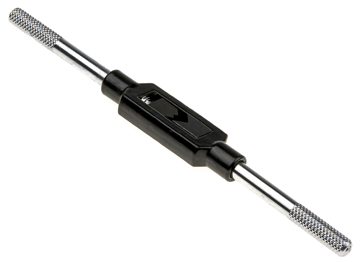 RS PRO Adjustable Tap Wrench Tap Wrench Steel