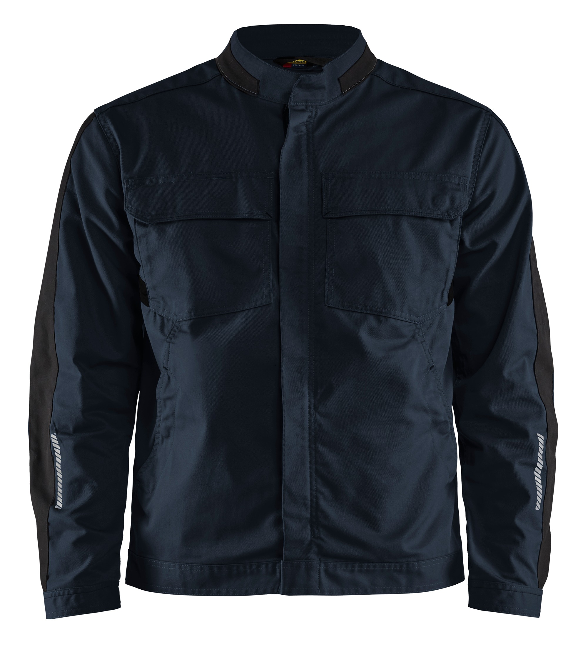 Blaklader 4444183286 1 Navy, Black, Anti-Scratch Jacket Zipper Closure, 4XL 1 EA